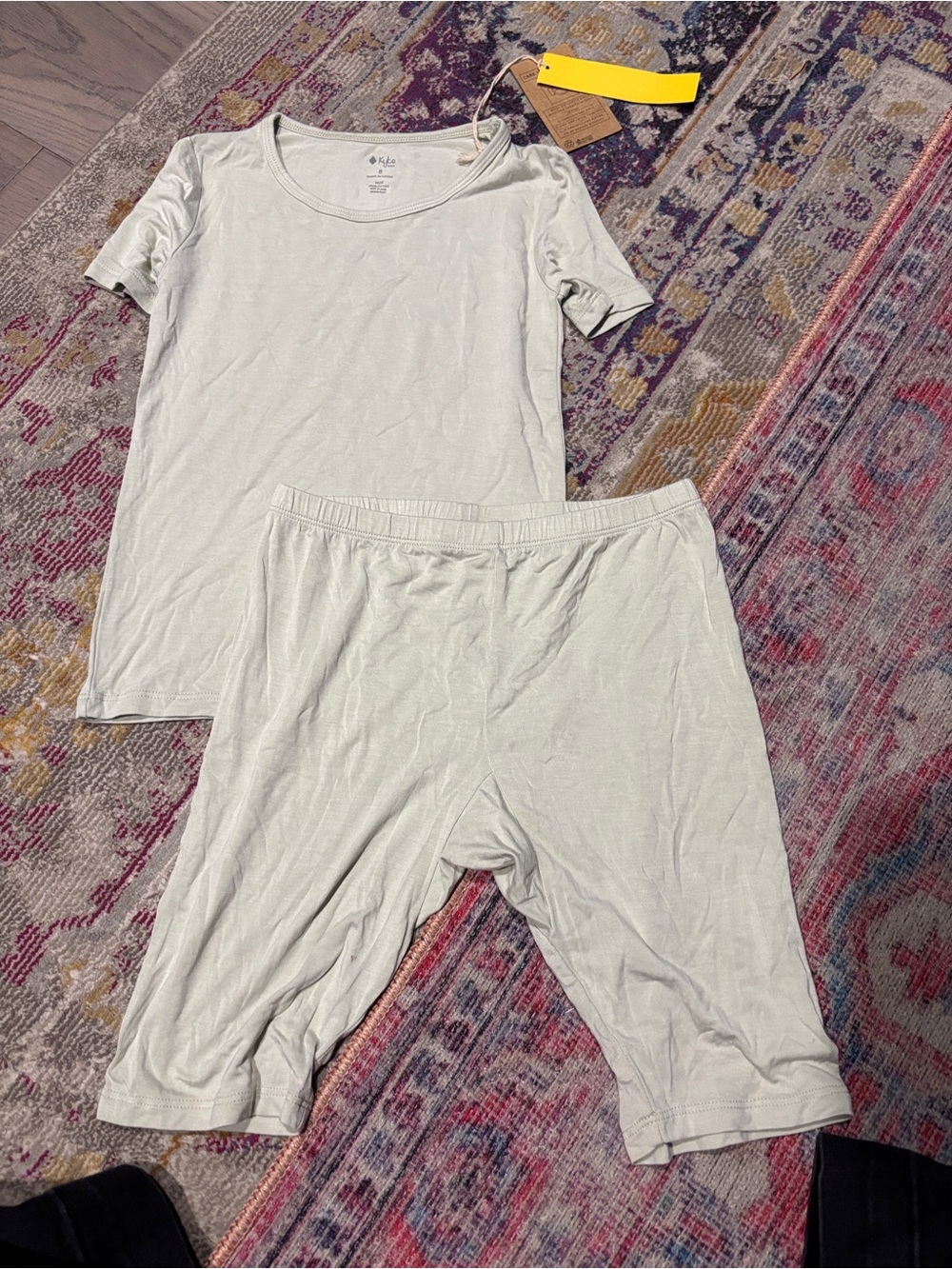 Kyte BABY Aloe Short Sleeve Pajama Set